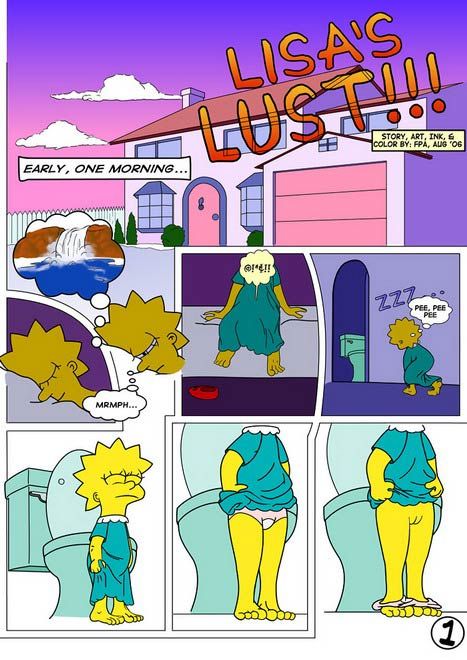 Porno simpson Simpsons Comics