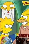 simpson Angry grand papà