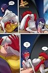 tiener titans Comic Raven vs flash