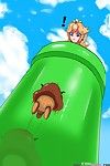 la princesa melocotón escape fallar Super Mario