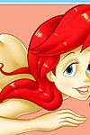 Ariel Nagie księżniczka (the mało mermaid)