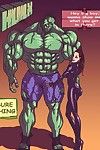 Mnogobatko Hulk vs Black Widow