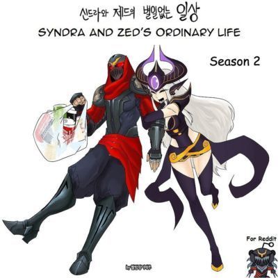Syndra and Zed\