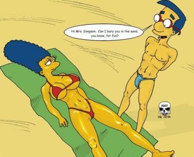 [the fear] Strand leuk (the simpsons)