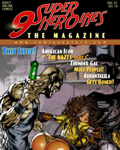 9 superheroines De magazine #10