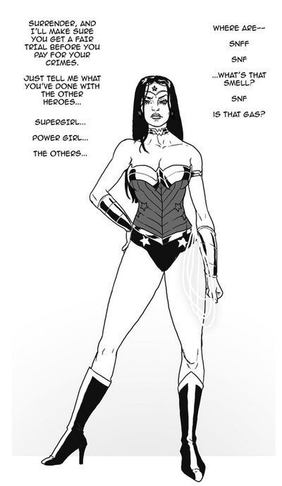 Wonder Woman VS The Bimbo Toxin