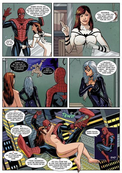 [rosita amici] sexy symbioza 1 (spider man) część 2