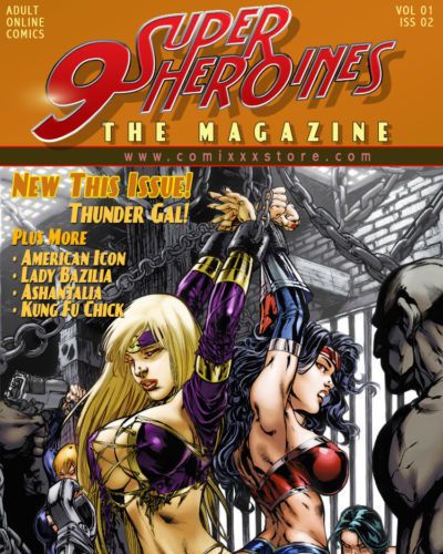 9 superheroines il Rivista #2