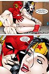 [leandro comics] Справедливости Лига вспышки и интересно женщина