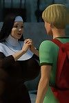 lily\'s primeira dia como um freira