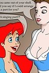 Belle e Ariel (the pouco sereia Beleza e o beast)