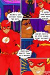[online superheroes] flash in Derben Haus (justice league)
