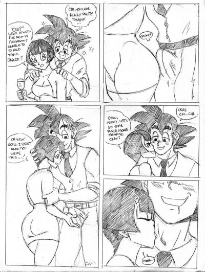 Drunk Goku And Videl
