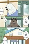 [otousan (otou)] shirokuma San a haiiroguma San ga Ecchi suru Dake polar oso y Grizzly Sólo han Sexo [@and_is_w]