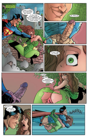 superman und Gift Ivy