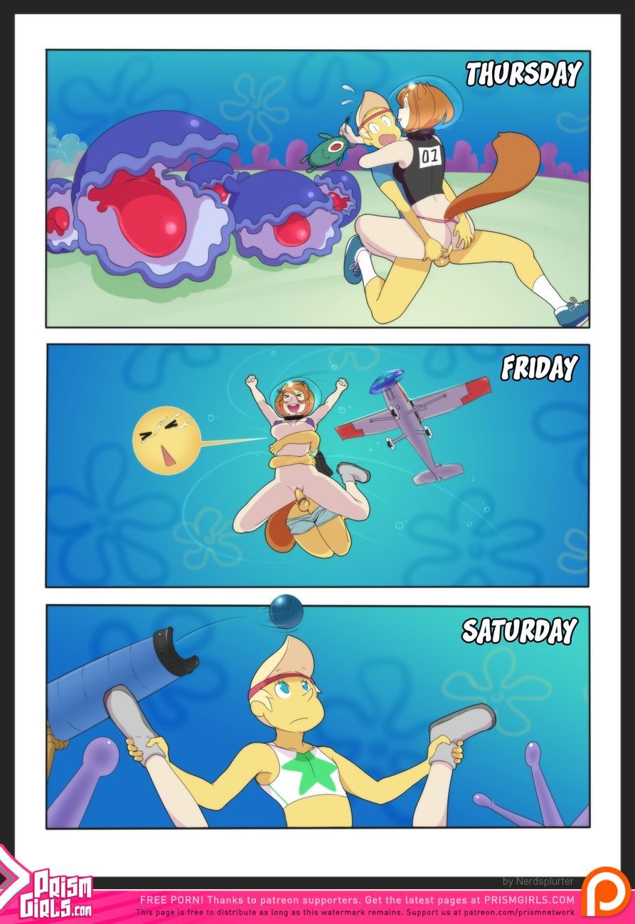 [Prism Girls (Nerdsplurter)] Pre-Hibernation Week (Spongebob Squarepants)