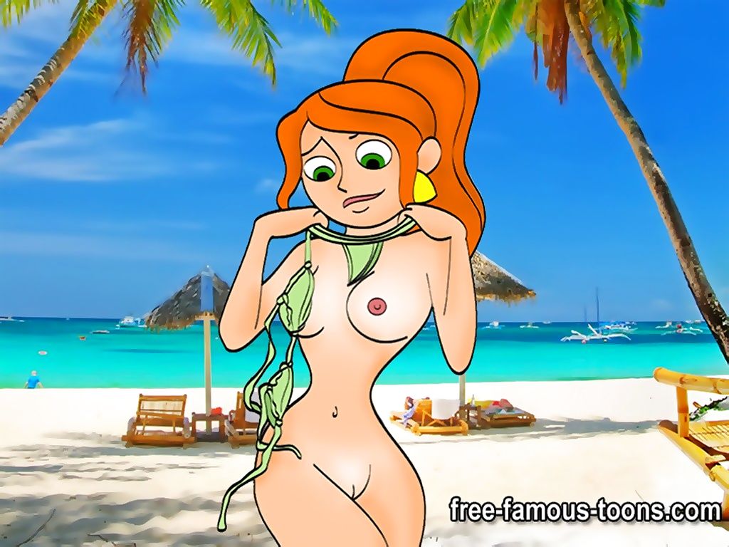 Kim possible famous cartoon redhead girl hidden orgy - part 14
