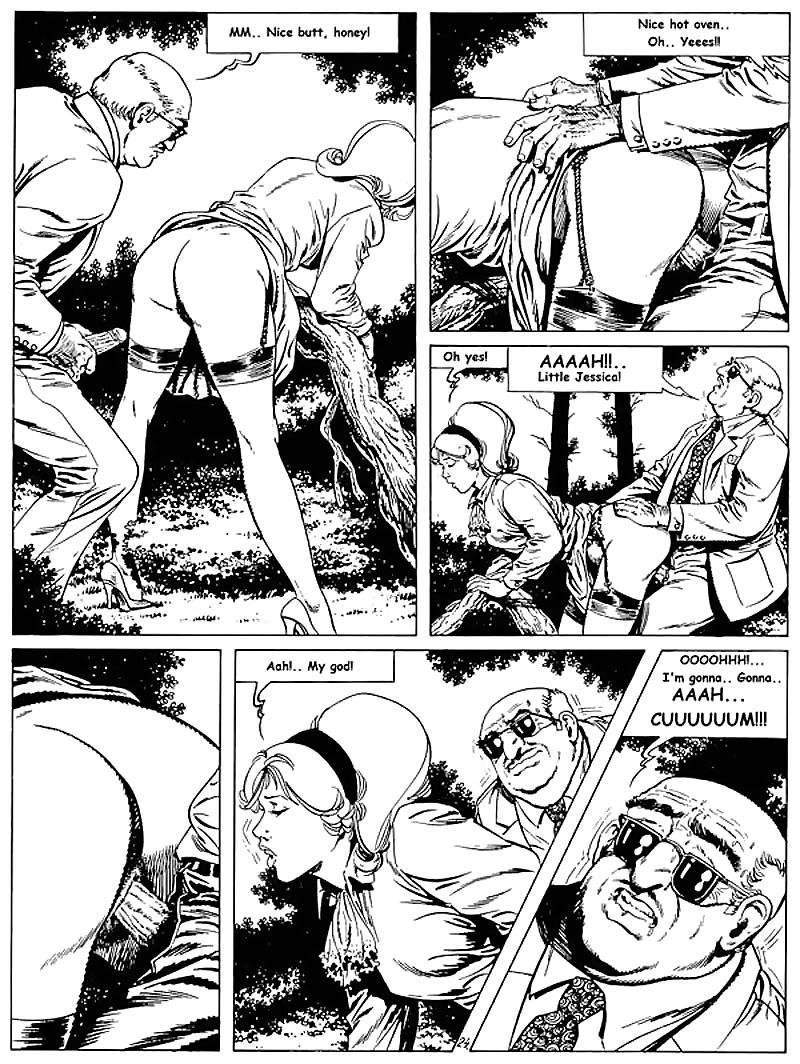 Hardcore Komiks Kurwa dla Blondynka laska część 1357