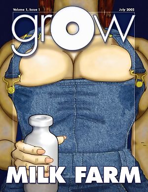 gr0w كاريكاتير – الحليب مزرعة