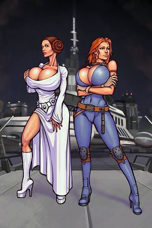 boobsgames Leia et Mara
