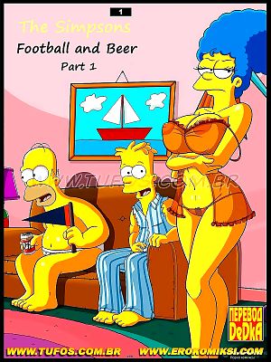 के simpsons – फुटबॉल और बियर हिस्सा 1