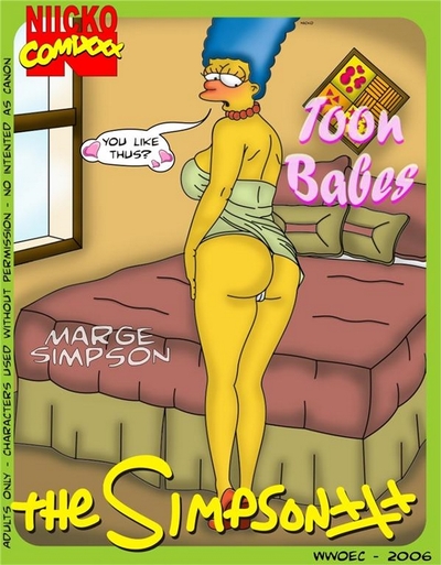 Toon Babes - Marge Simpsons