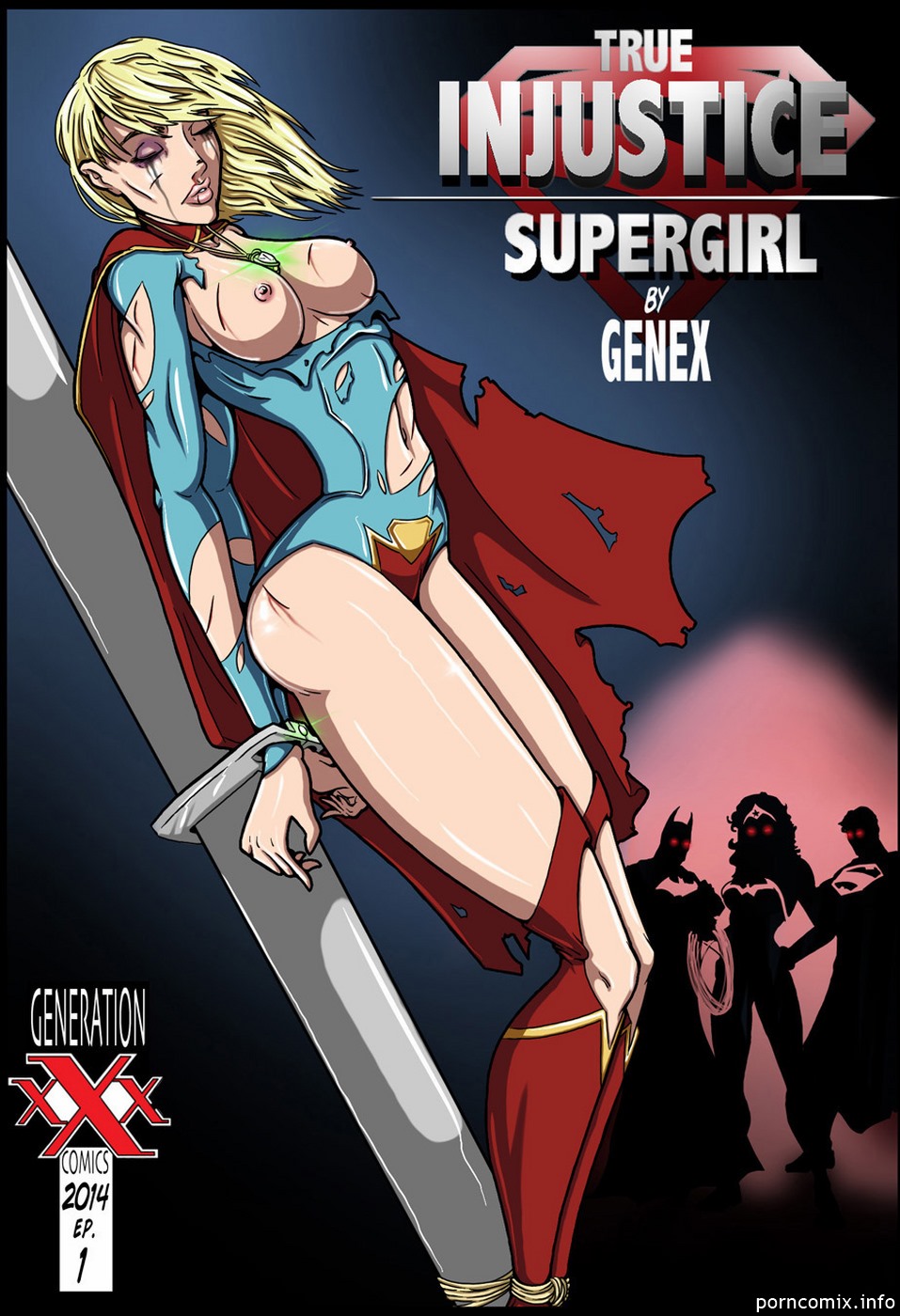 genex 真的 不公平 女超人