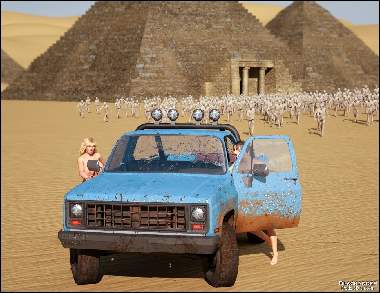 Blackadder- Trip to Egypt 3 - part 4