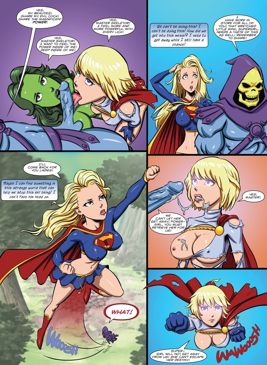 supergirl ve güç Kız pervtopia