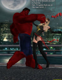 ms. marvel vs vermelho hulk o Retorno de vermelho hulk
