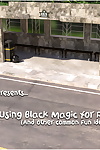 karacomet 使用 黑色的 魔术 对于 复仇 6