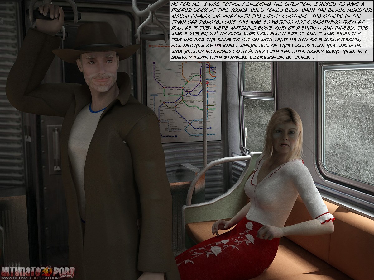 Sexo en Metro ultimate3dporn