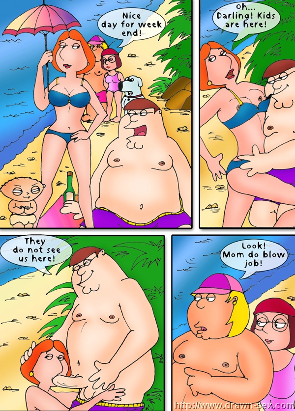 परिवार आदमी समुद्र तट play,drawn सेक्स