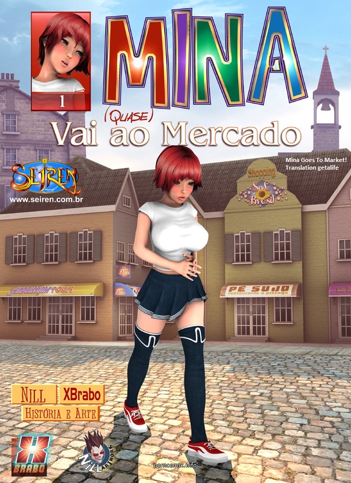 Mina gaat naar markt (english) seiren