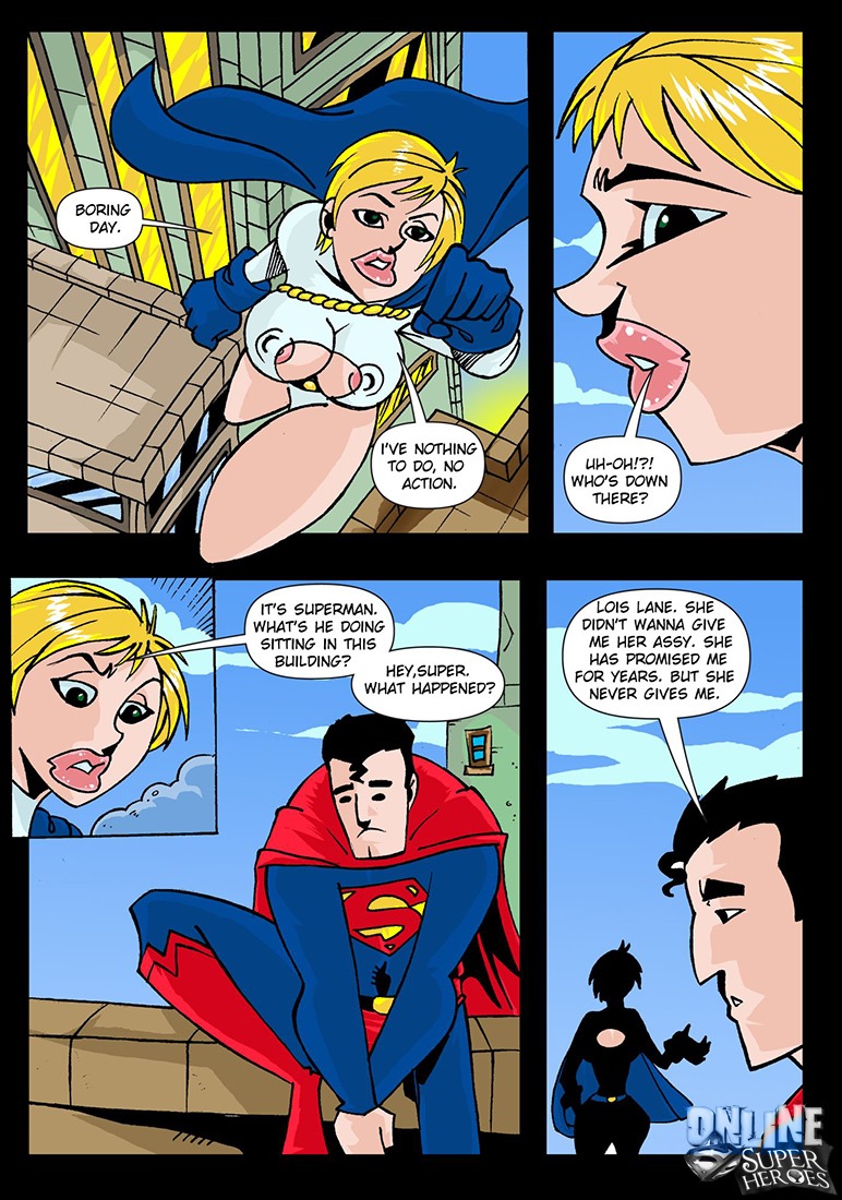 Kracht meisje krijgt Lul neuken Online superhelden