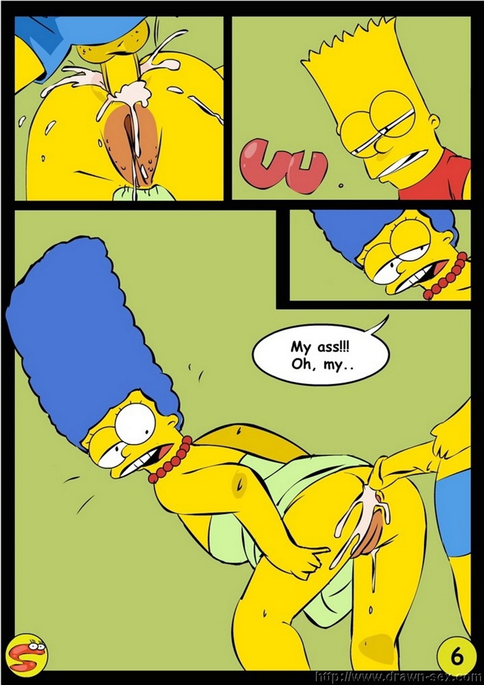 Wit Simpsons- Drawn Sex