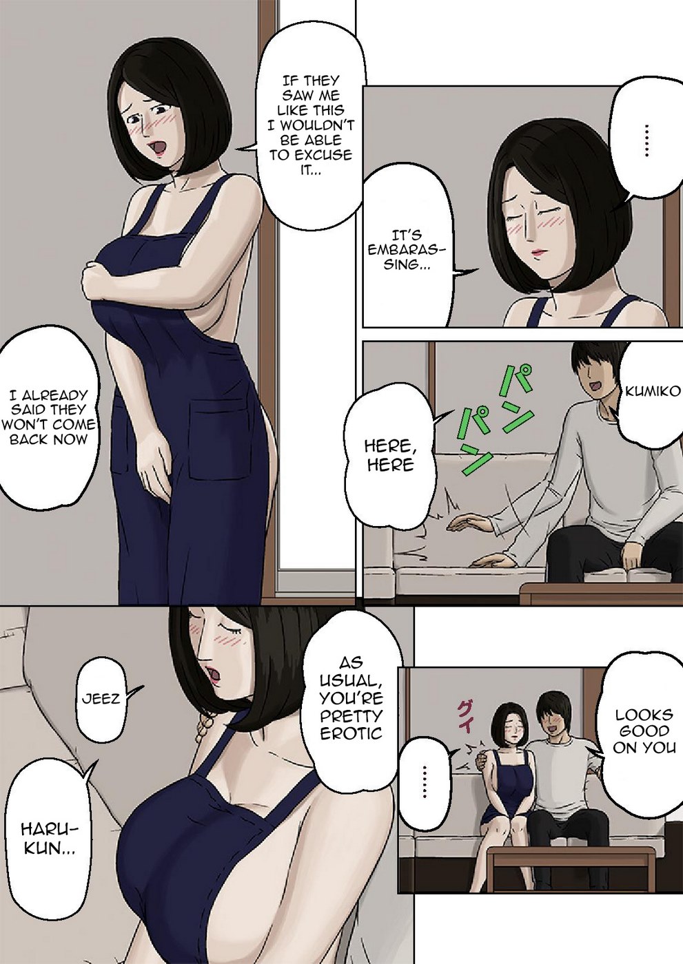 Kumiko und Ihr naughty Sohn