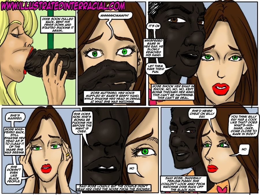 bandera las niñas ilustrado interracial Parte 3