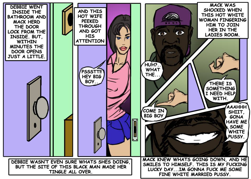 Rent- illustrated interracial
