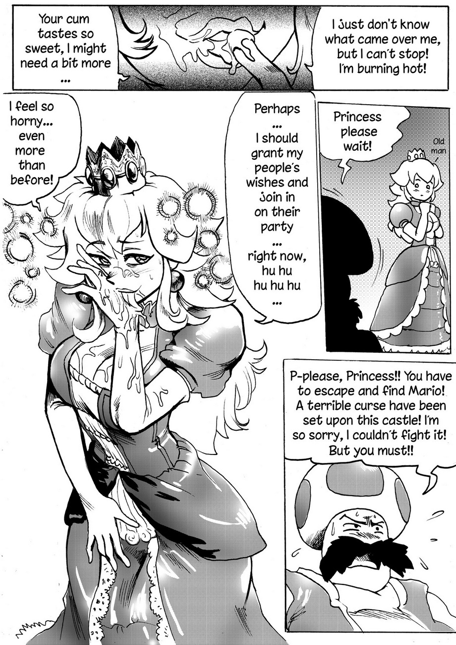 La Princesse Peach Sauvage L Aventure Partie Au X Sexe Comics