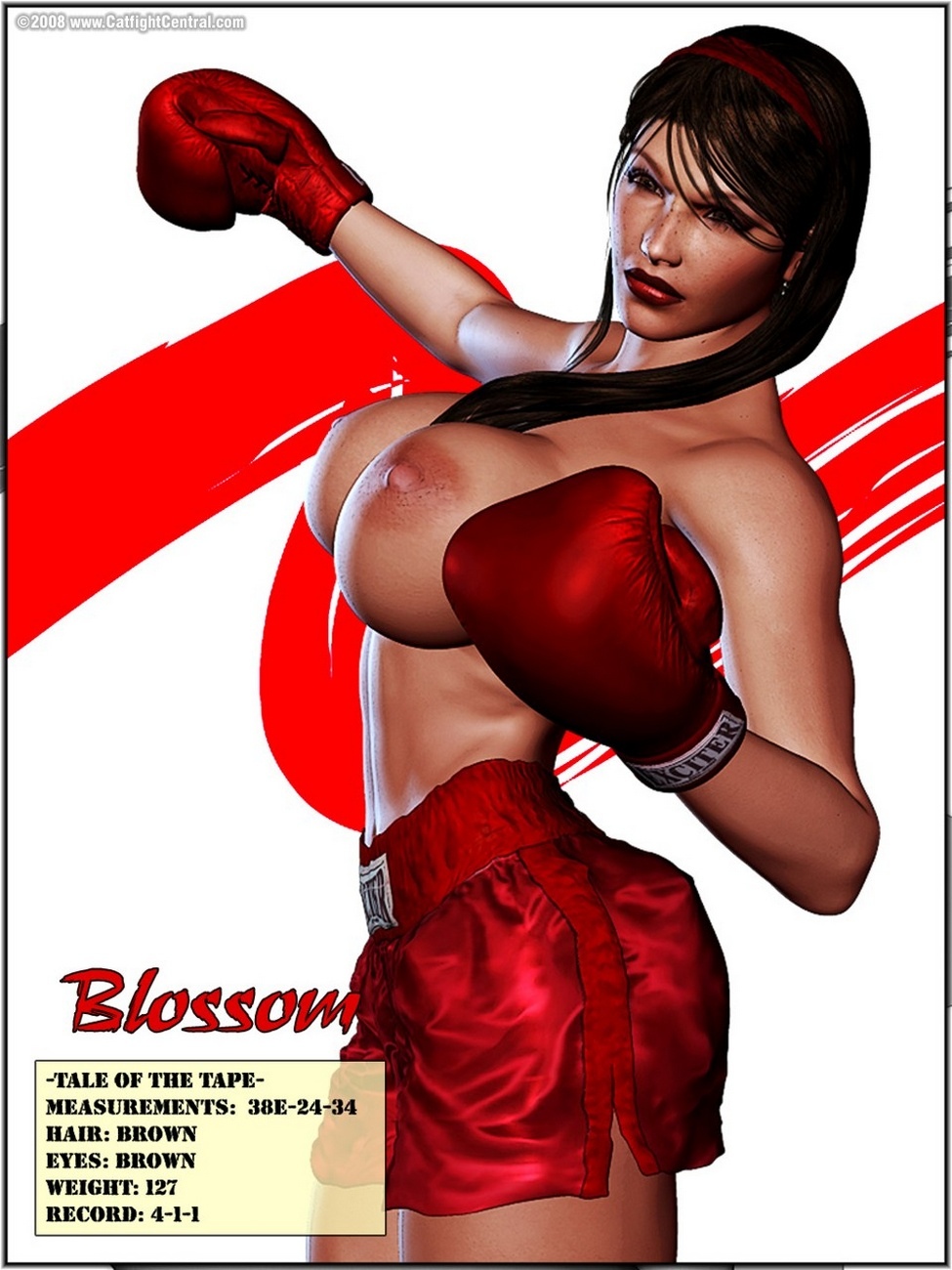 Foxy boxeo 1 Flor vs Julie roundch