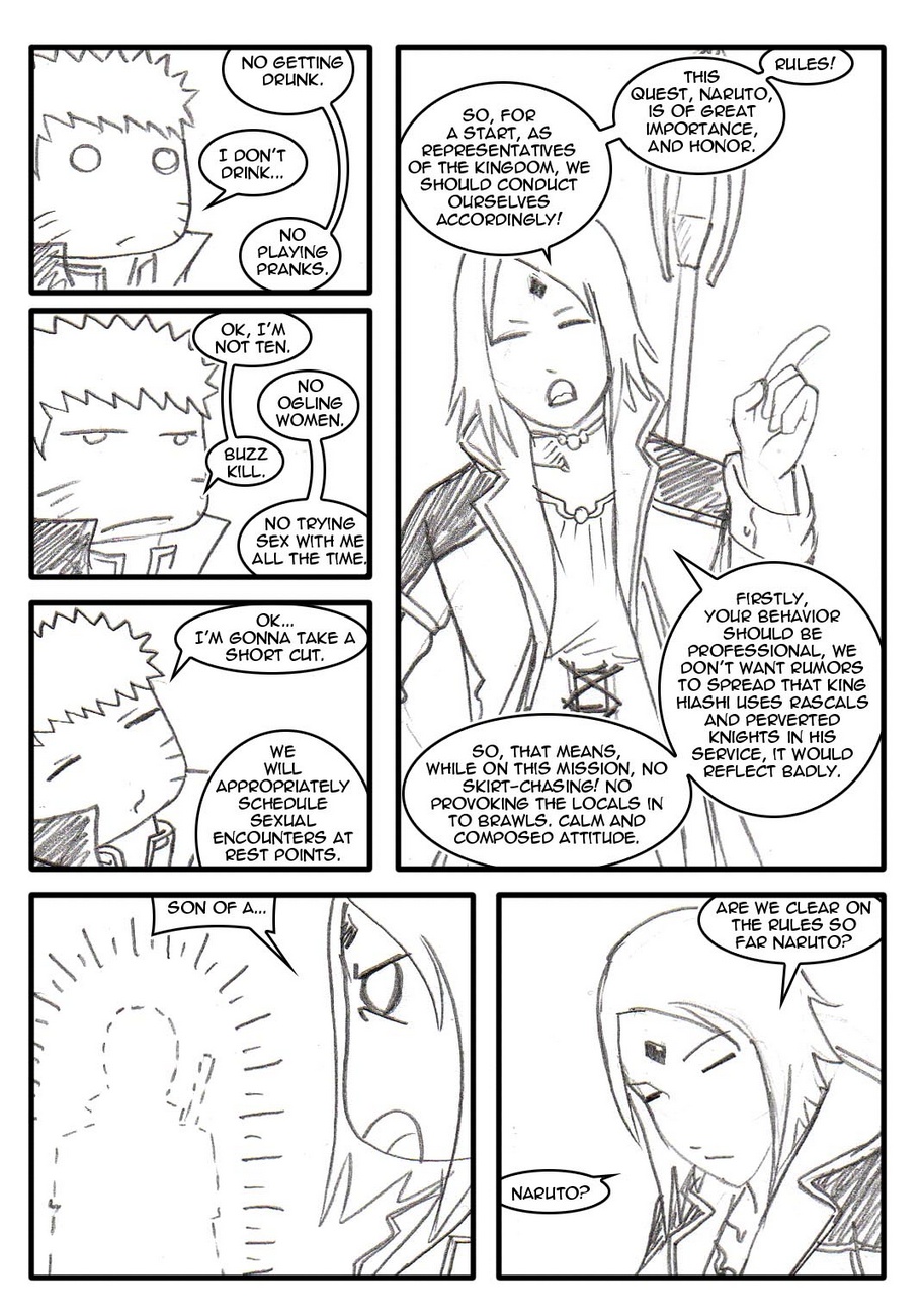 Naruto quest 3 De begin van een jourch