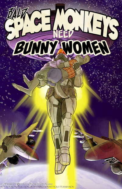 أصلع الفضاء  تحتاج الأرنب امرأة