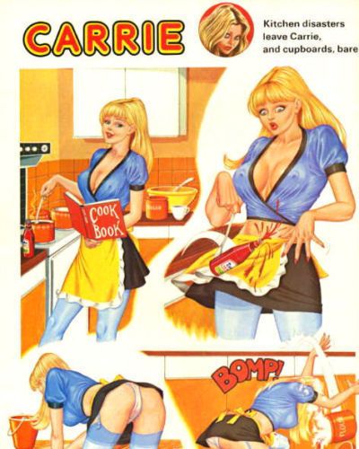 Carrie Karton Mädchen strip Komplett 1972-1988 - Teil 8