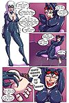 [Fetishhand] Black Cat and Catwoman (Batman- Spider-man)