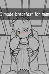朝食 のための ママ